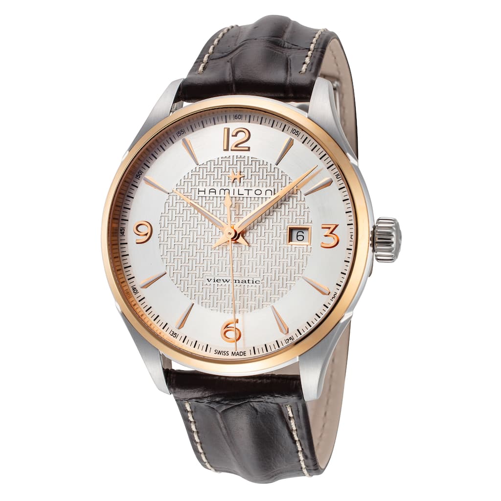 Hamilton Men's Jazzmaster 44mm Automatic Watch H42725551 - Brown - N/A
