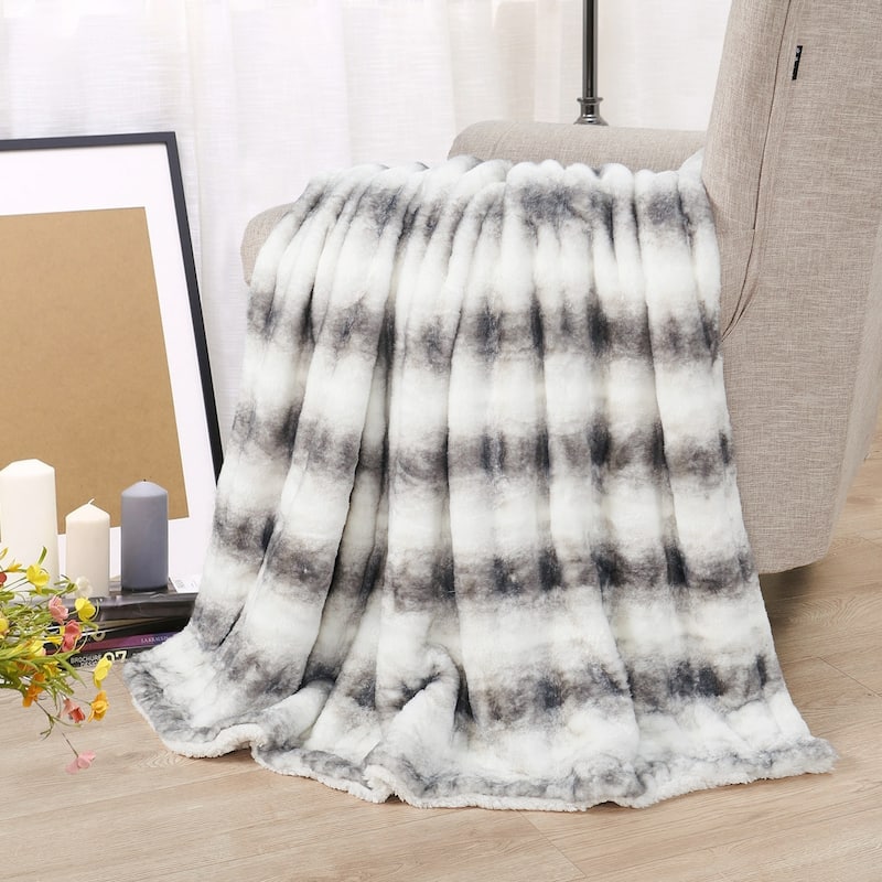 Decorative Soft FauxFur Shar Pei Throw