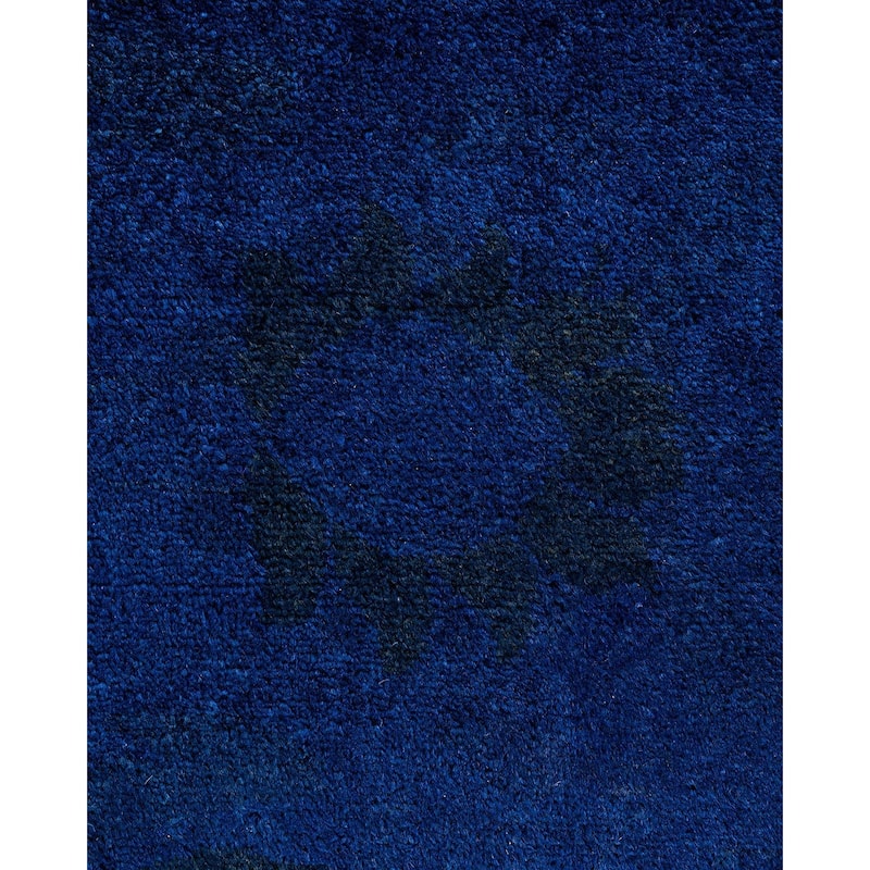 Vibrance One-of-a-Kind Hand-Knotted Area Rug - Blue, 5' 1" x 8' 3" - 5' 1" x 8' 3"