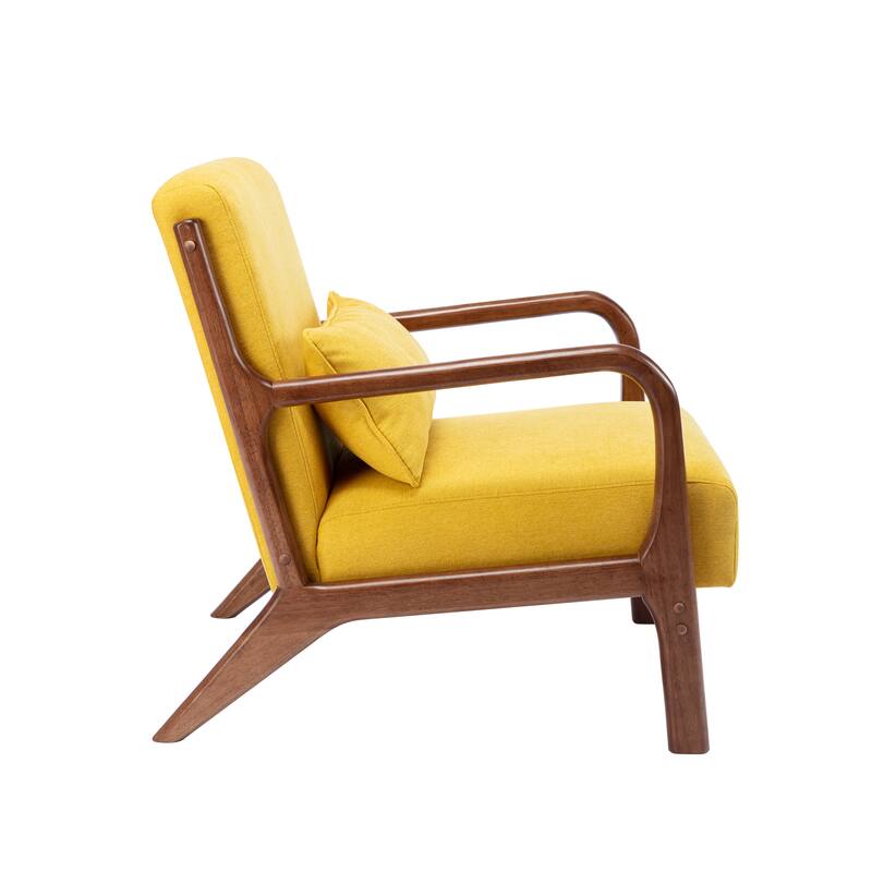 Porthos Home Ibby Accent Chair, Fabric Upholstery, Rubberwood Frame