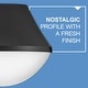 preview thumbnail 11 of 9, Lark 83411 Haddie 11" Wide Flush Mount Bowl Ceiling Fixture with Case