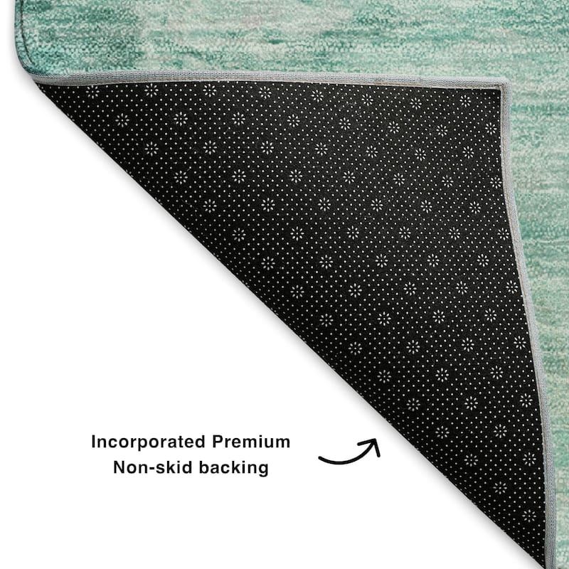Premium Washable Super Soft Watercolor Mayfield Rug