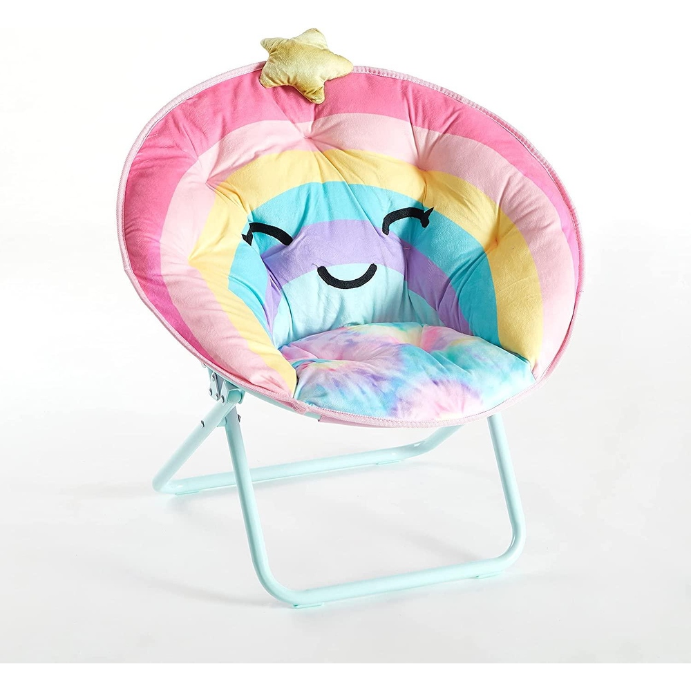 American kids sales plush saucer chair