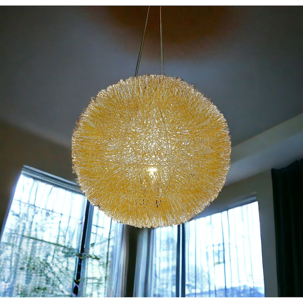 HomeRoots Luminary 1-Light Rose Gold 12" Accent Lamp - 12' X '12' X '12