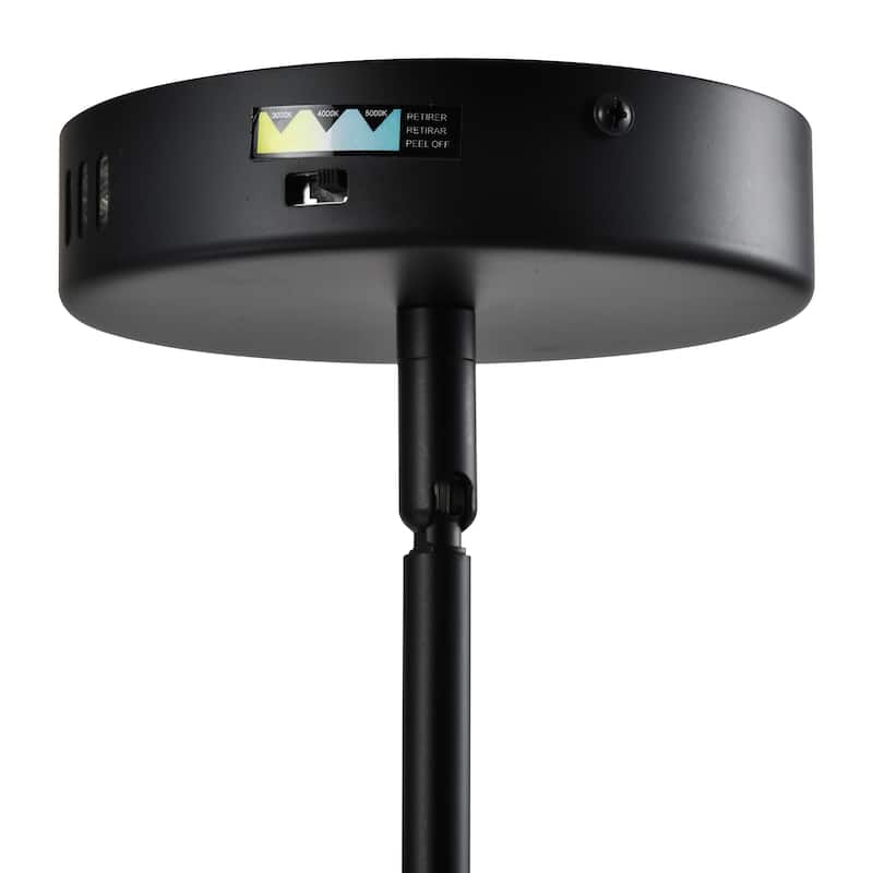Artcraft Cora Integrated LED Pendant - Black Finish