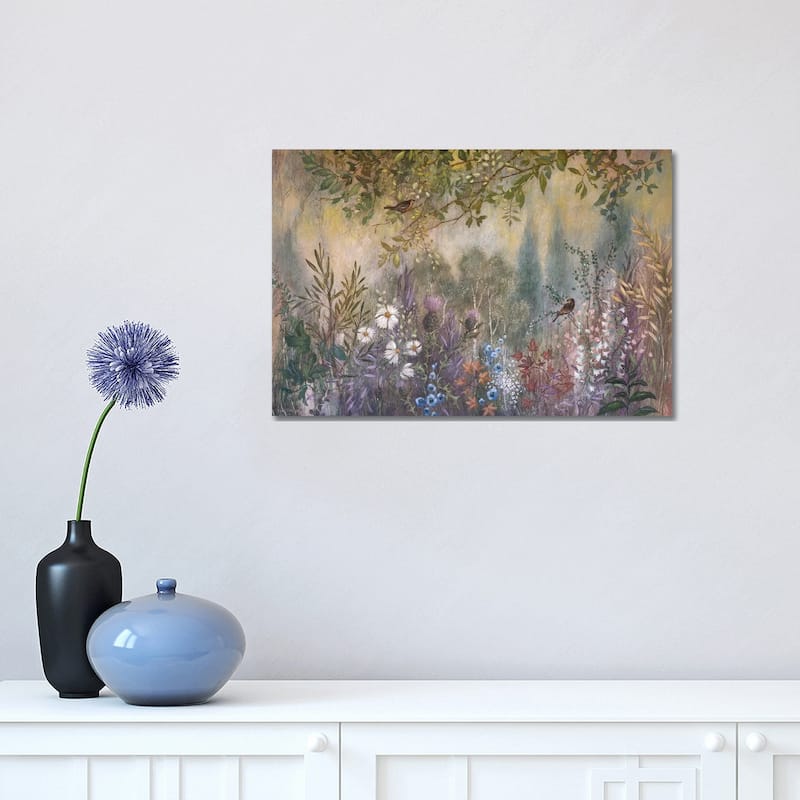 iCanvas "Wild Garden Tangle" by Lisa Marie Kindley Canvas Print - 12x18x1.5