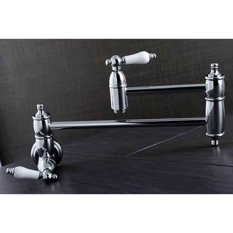Restoration Wall Mounted Pot Filler Faucet