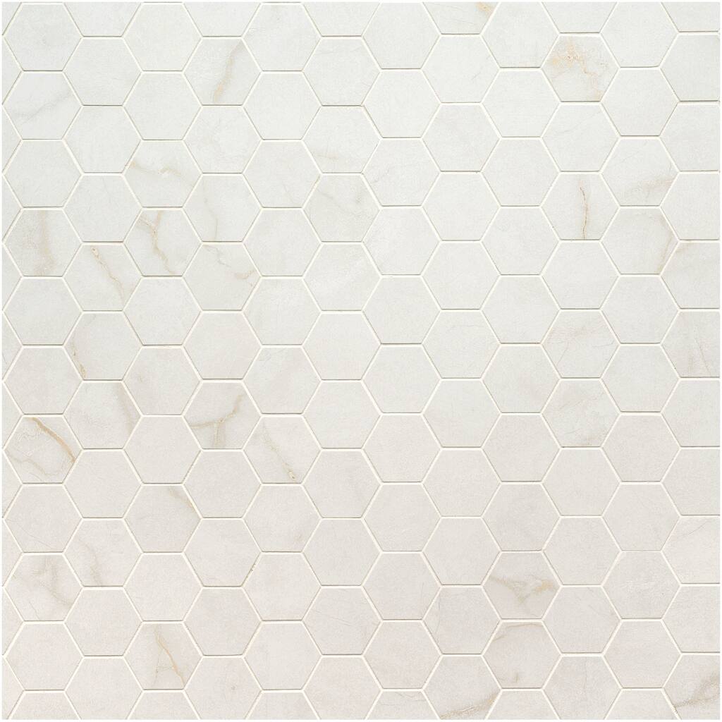 Ackland AKN-P-BE2X2HXM-CA Beldale - 12" x 12" Porcelain Geometric