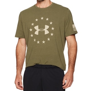 under armour olive green t shirt