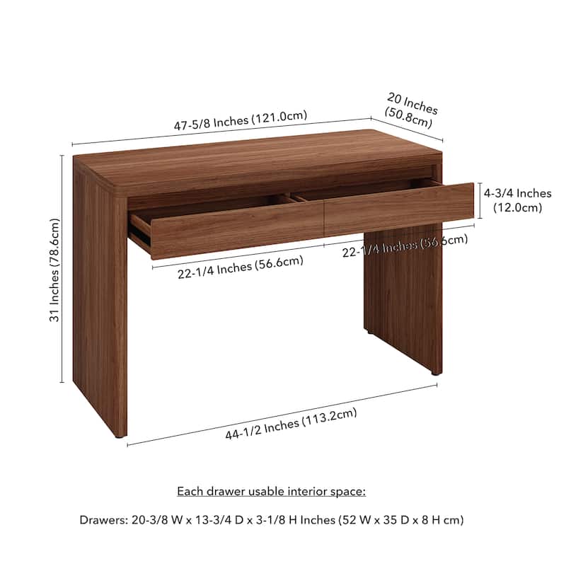 Ashcroft 48" Wide Rectangular Desk