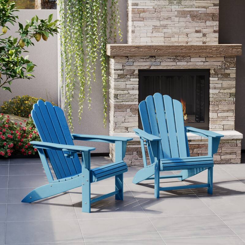 Aderson Outdoor Poly Adirondack Chair (Set of 2)