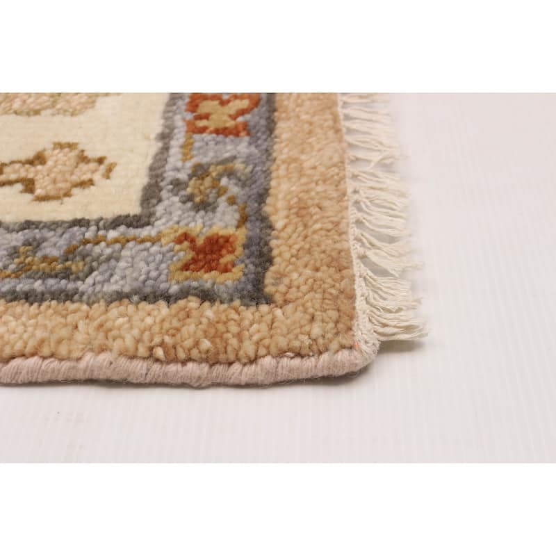 ECARPETGALLERY Hand-knotted Jules Serapi Tan Wool Rug - 7'11 x 10'2