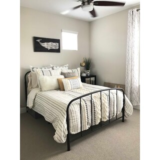 The Gray Barn Latigo Bronze-finished Metal Bed