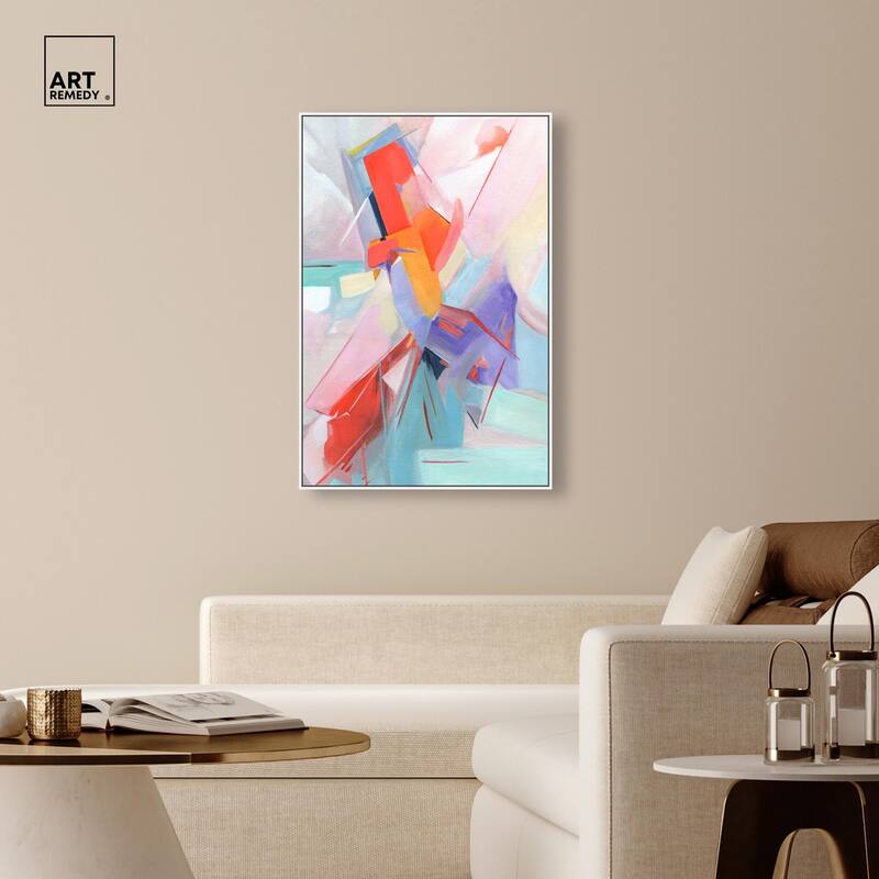 Give Joy I Canvas by Art Remedy