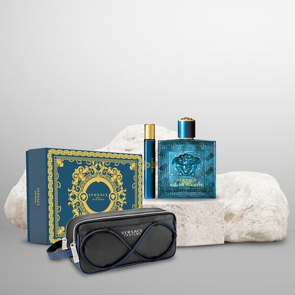 Versace Eros 3 PC Gift Set for Men - Bed Bath & Beyond - 42094462