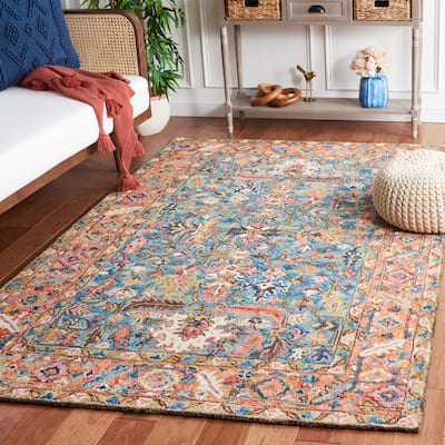 SAFAVIEH Handmade Blossom Milagrosa Floral Wool Rug