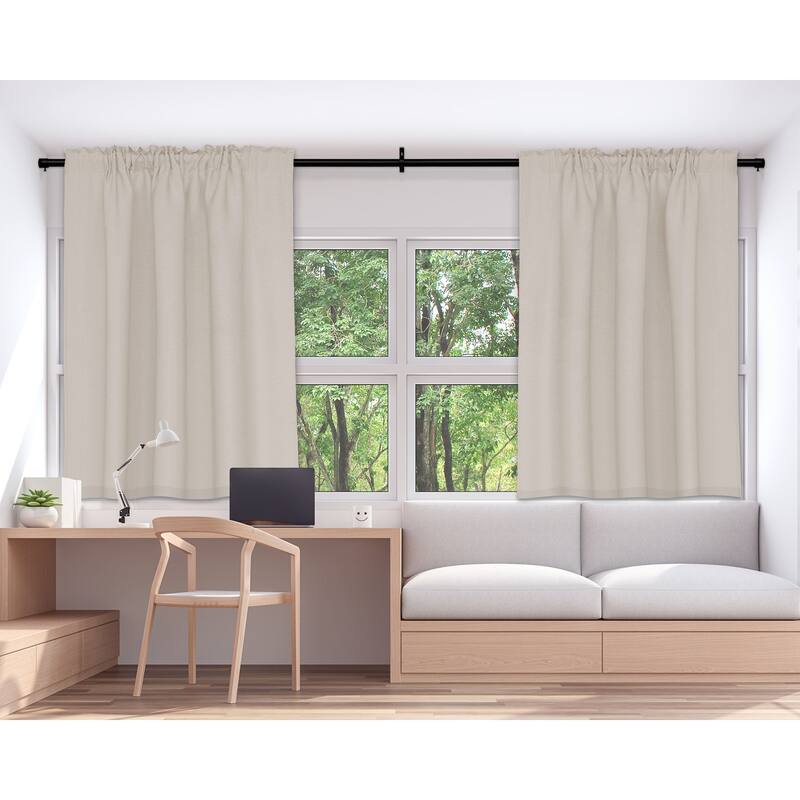 Lumi Home Furnishings 1" Corner connector with one Bracket Brushed Nickel(2-PK)