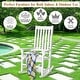 preview thumbnail 29 of 30, Gymax Wooden Rocking Chair Porch Rocker High Back Garden Seat For - See Details