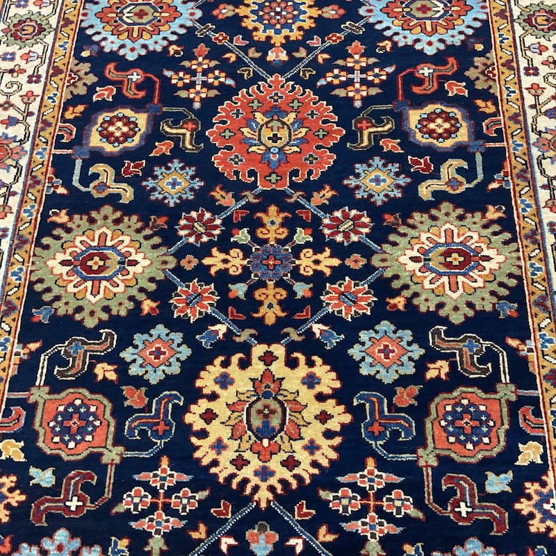 HERAT ORIENTAL Hand-knotted Indo 4' x 6' Serapi Wool Rug - 4' x 6'
