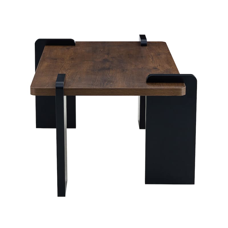 MDF coffee table suitable for modern minimalist living rooms and leisure areas