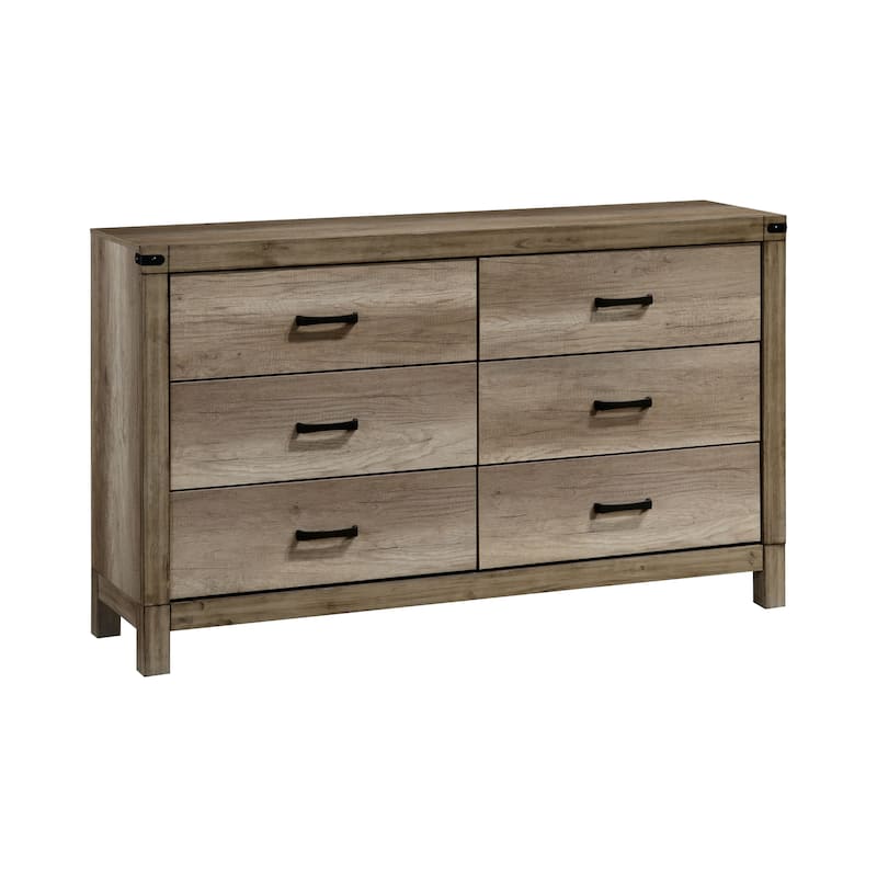 Terrence Melamine Fabric Upholstered Panel Bed