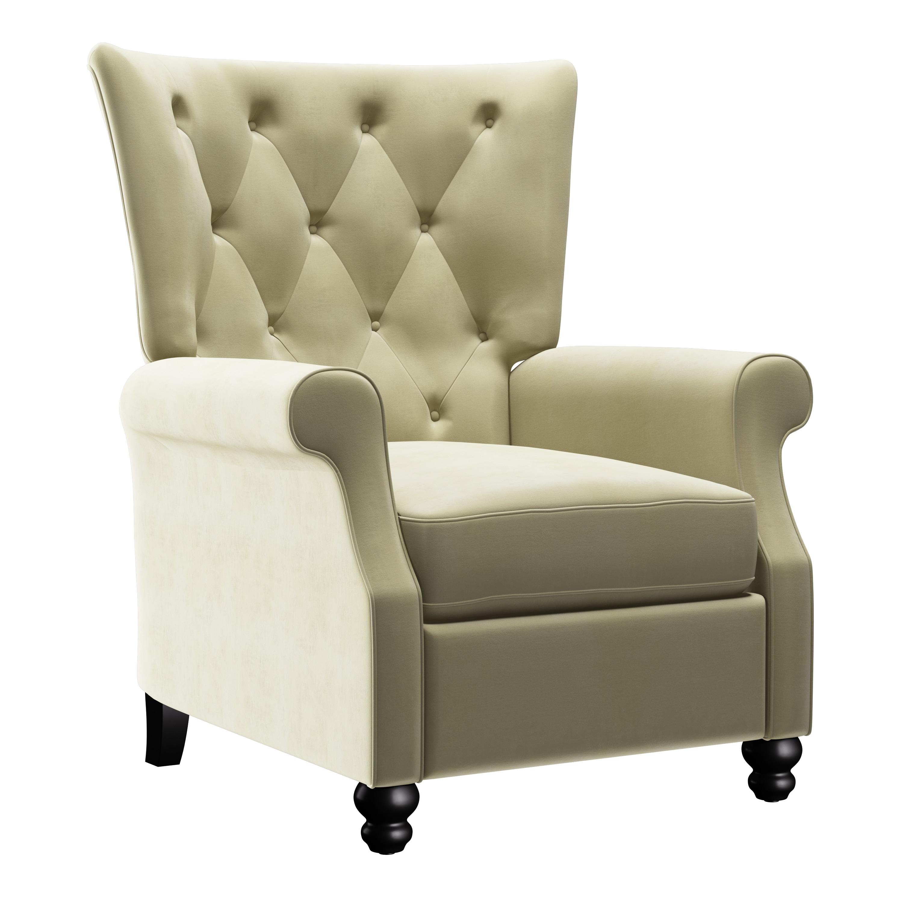 Copper grove velvet push clearance back recliner chair