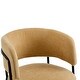 preview thumbnail 14 of 32, Nest Upholstered Arm Dining Chair by Christopher Knight Home