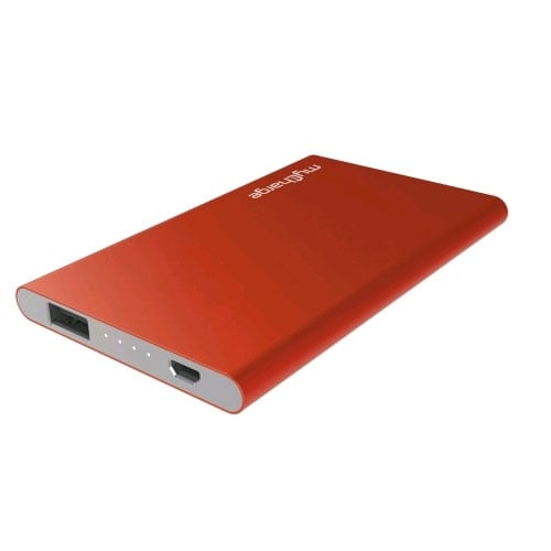 MyCharge RAZOR PLUS Backup Battery Single 3000mAh - Red