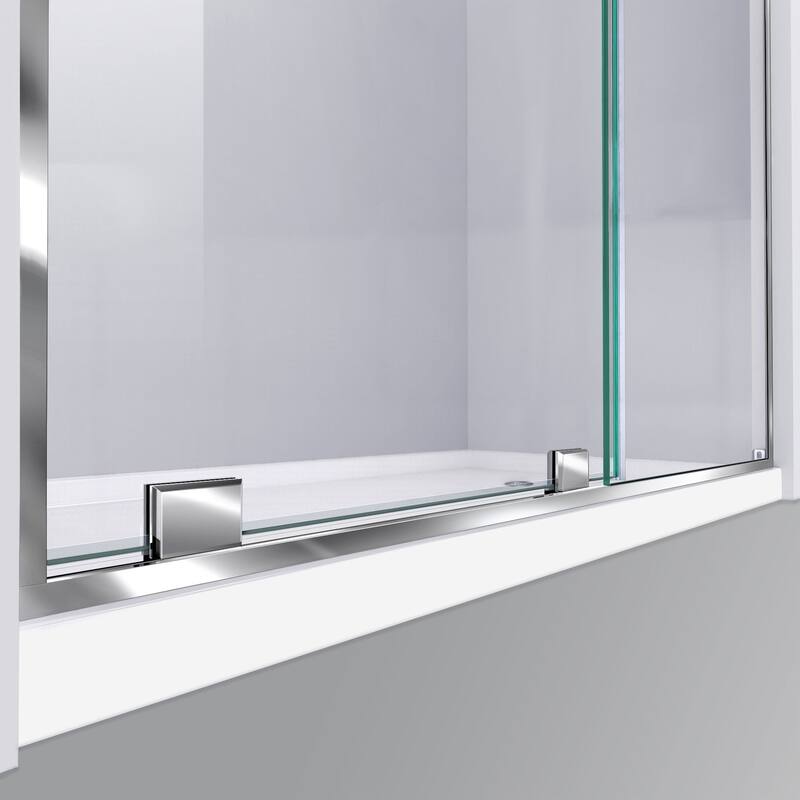 DreamLine Mirage-Z 56-60 in. W x 72 in. H Frameless Sliding Shower Door - 56" - 60" W