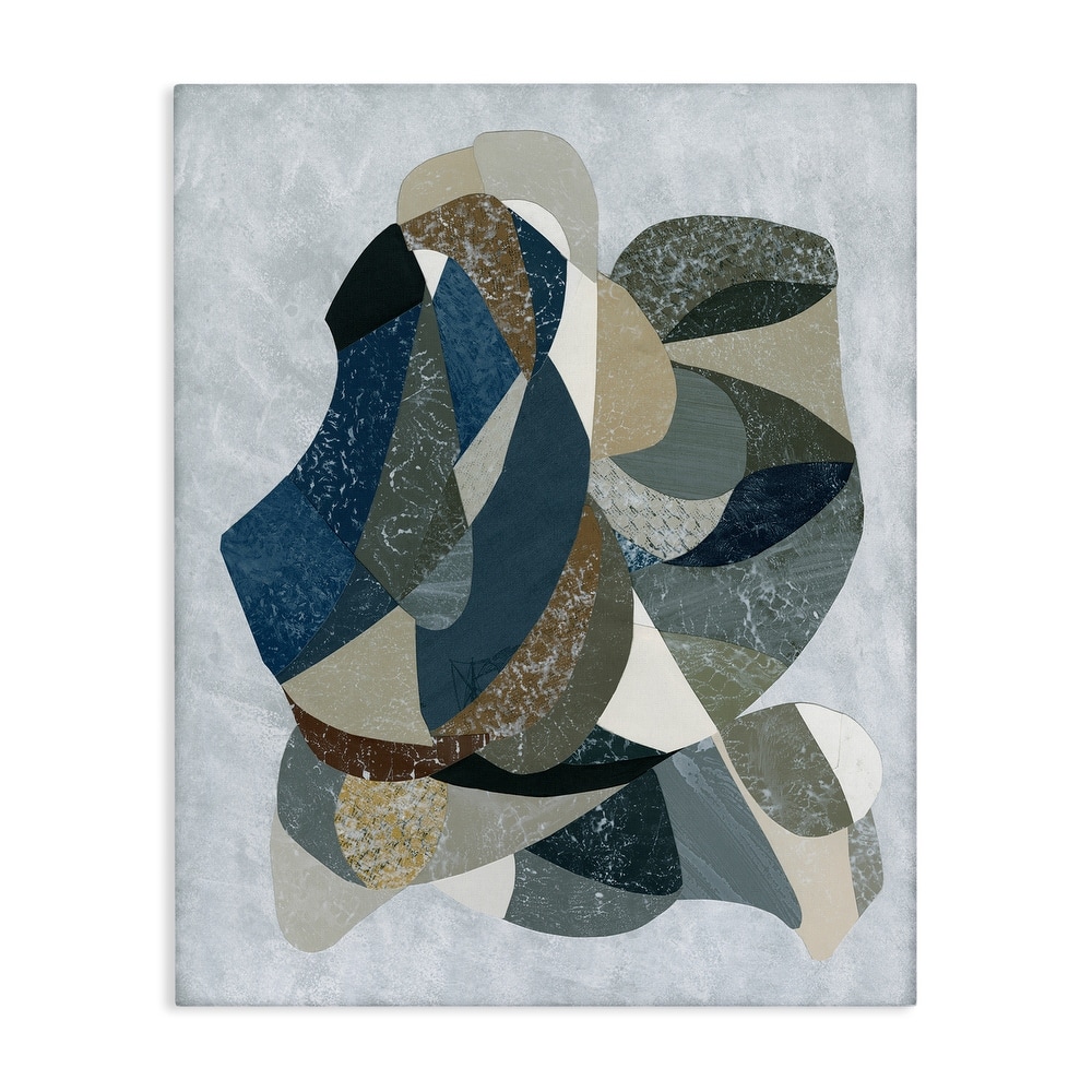Stupell Intertwined Geometric Shapes Canvas Wall Art Design By Coco Good