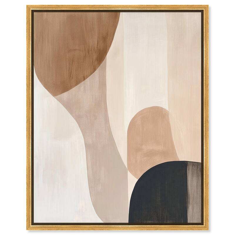 Faded Warmth I Canvas by Art Remedy - Gold - 20" x 24"