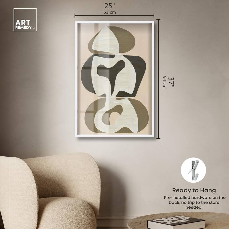Shapes of Sage II Shadowbox by Art Remedy