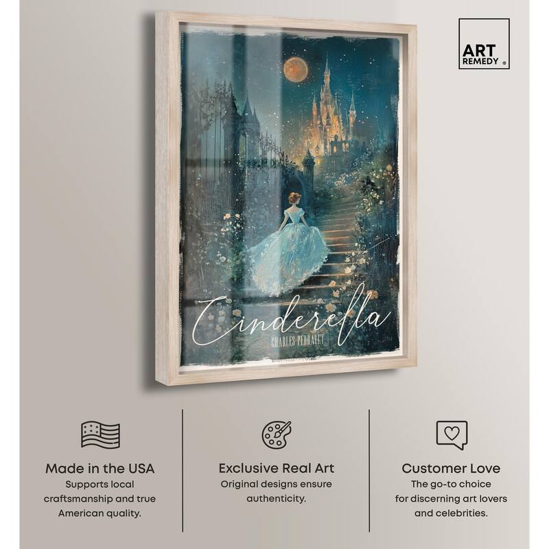 Classic Cinderella Shadowbox by Art Remedy