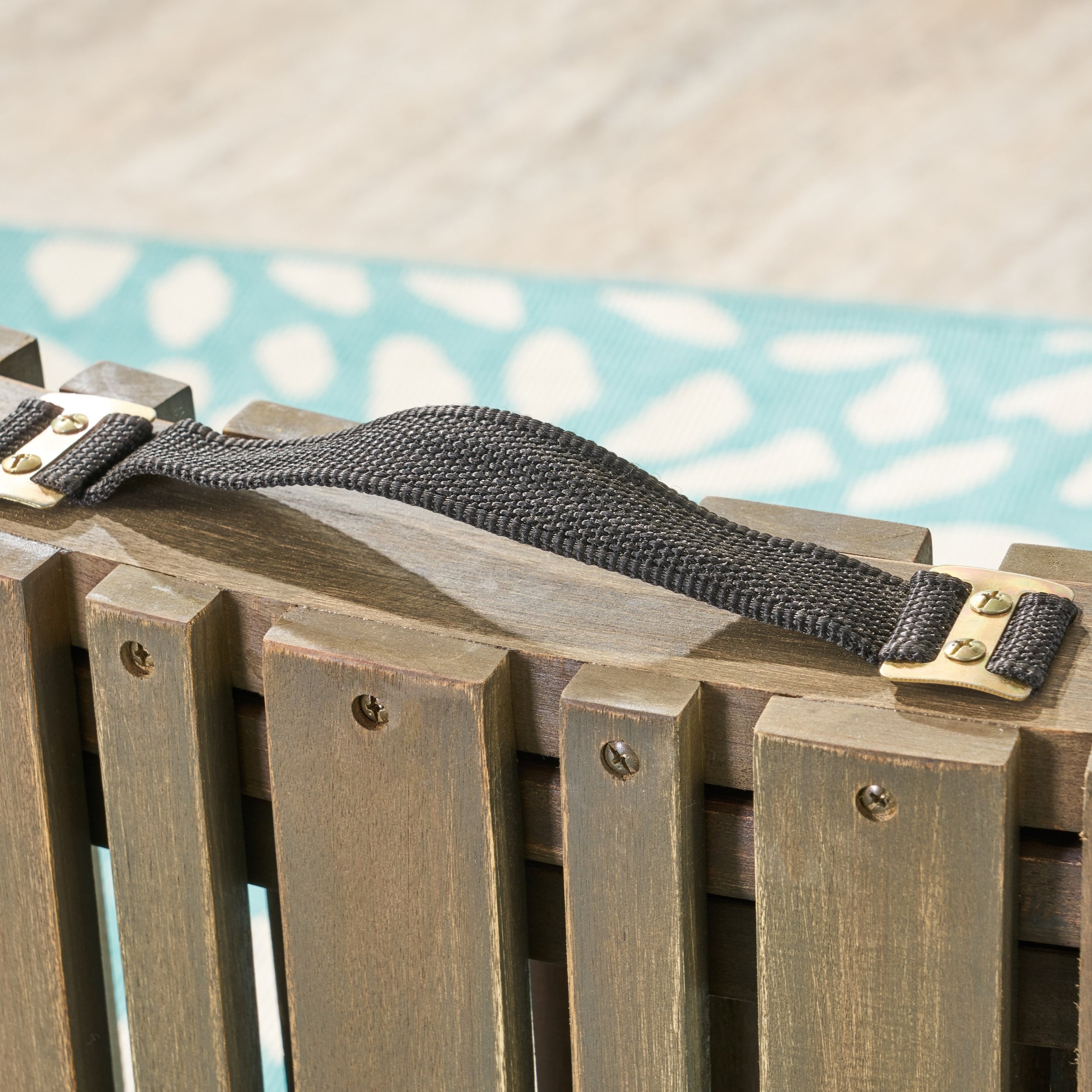 Lahaina Acacia Wood Outdoor Chaise Lounge by Christopher Knight Home On Sale Bed Bath Beyond 6788581