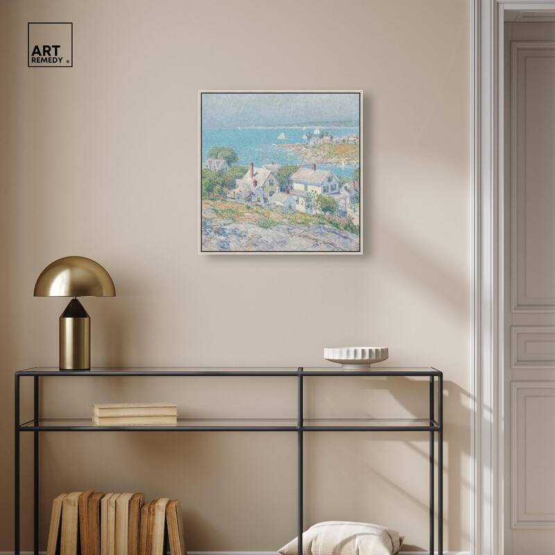 Hassam New England Headlands Canvas by Art Remedy