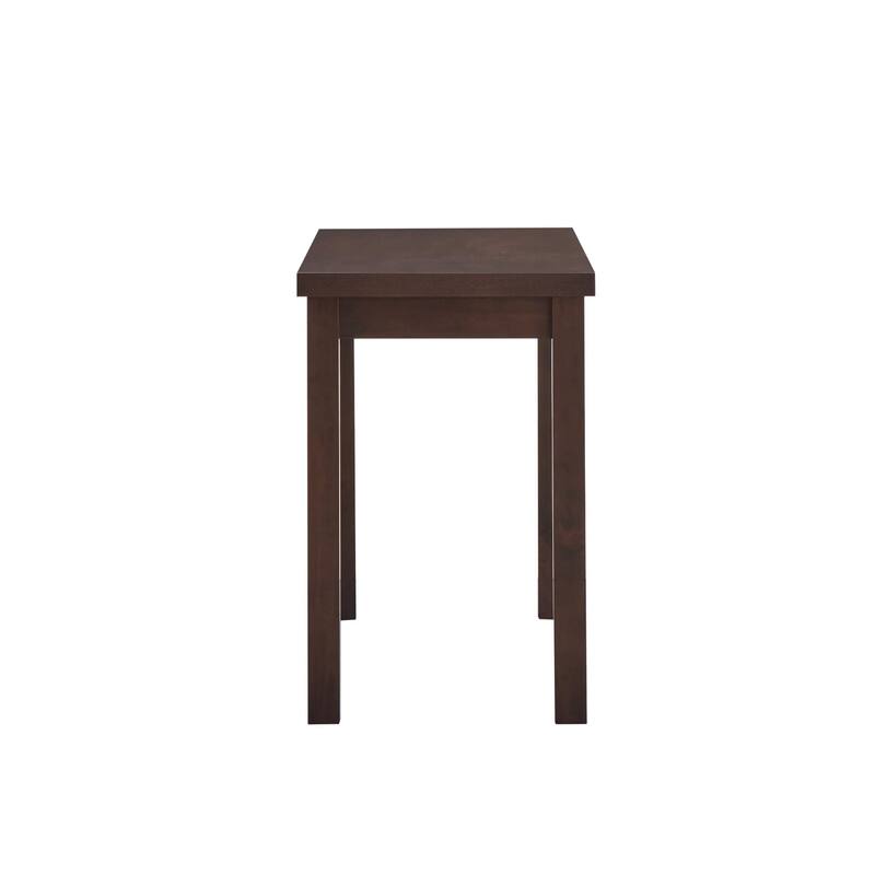 Rectangular Solid Bar Table - 36" - Espresso Finish