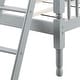 preview thumbnail 10 of 8, Classic Rectangular Design Twin over Twin Bunk Bed-Blue