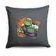 preview thumbnail 1 of 28, Nickelodeon Teenage Mutant Ninja Turtles 18 Inch Throw Pillow 18" x 18" - Mikey