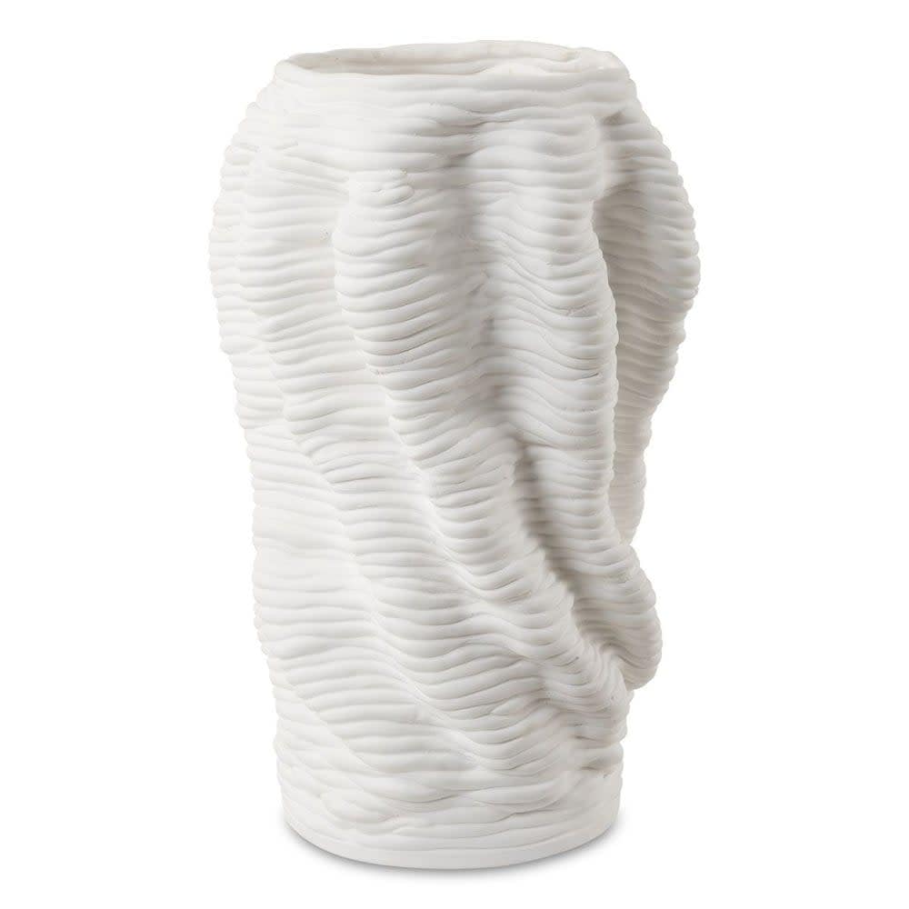 Uttermost 18151 Stratified 13-3/4" Tall Ceramic Vase