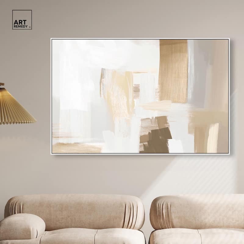 Honeycomb Hues II Canvas by Art Remedy