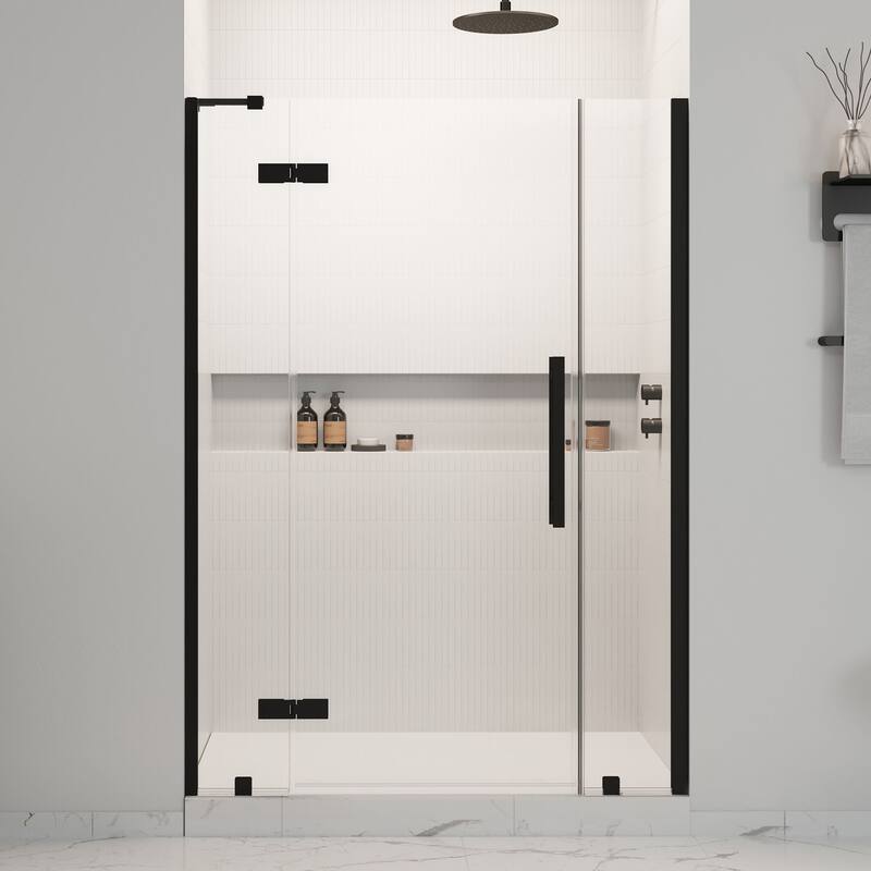 OVE Decors Tampa Alcove Frameless Pivot Hinge Shower Door, 2025