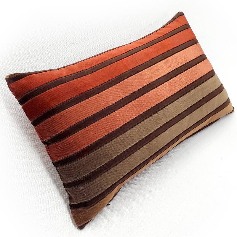 Canyon Stripes Throw Pillow