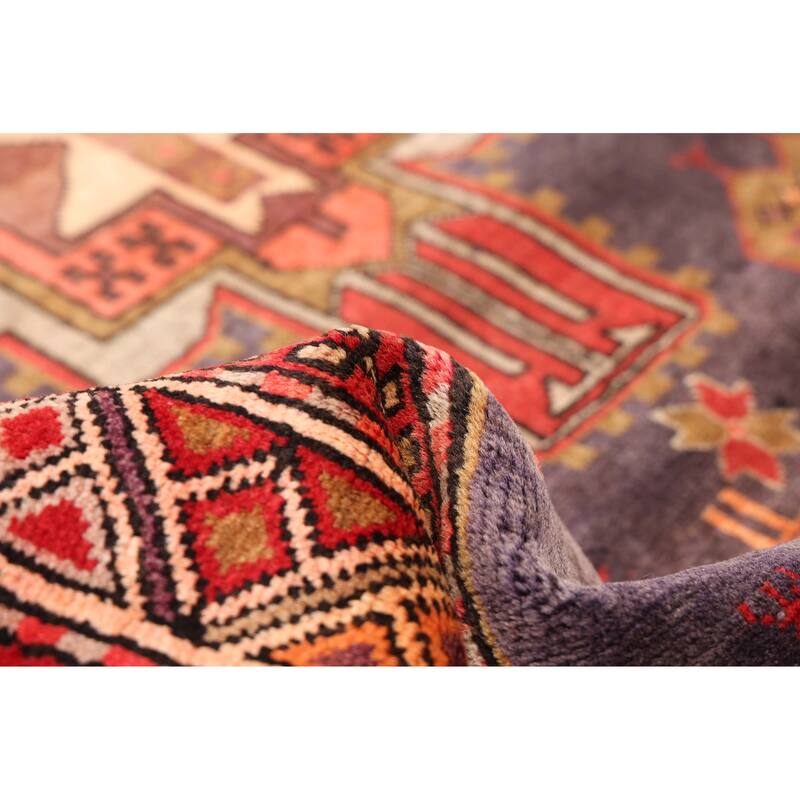 ECARPETGALLERY Hand-knotted Konya Anatolian Navy Wool Rug - 3'7 x 10'4