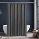 preview thumbnail 6 of 130, Fabric Water Repellent Shower Curtain Liner 72"W x 72"L - Stone Gray