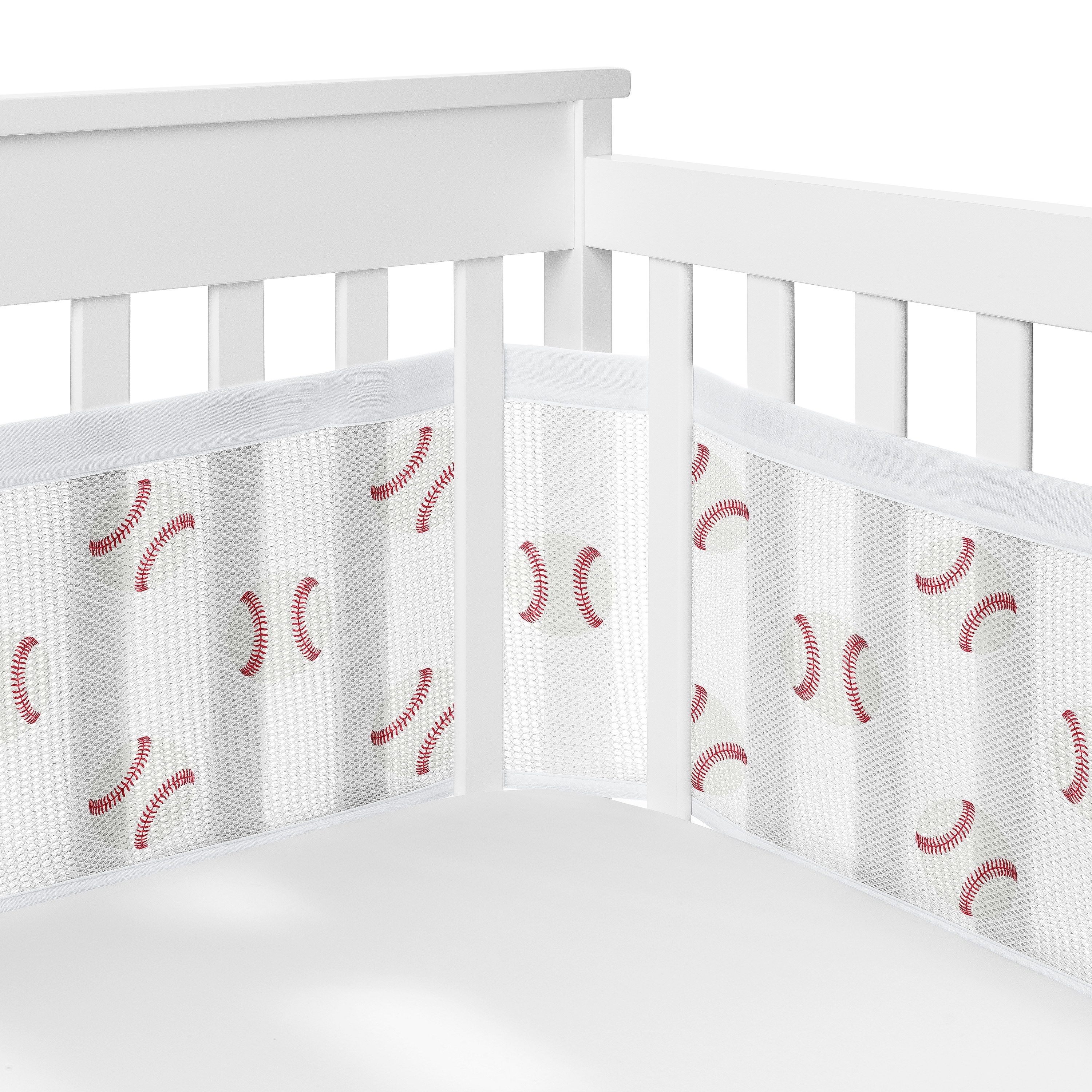Breathable Crib Liners Baby Bumper Pads For Cribs Breathable Crib