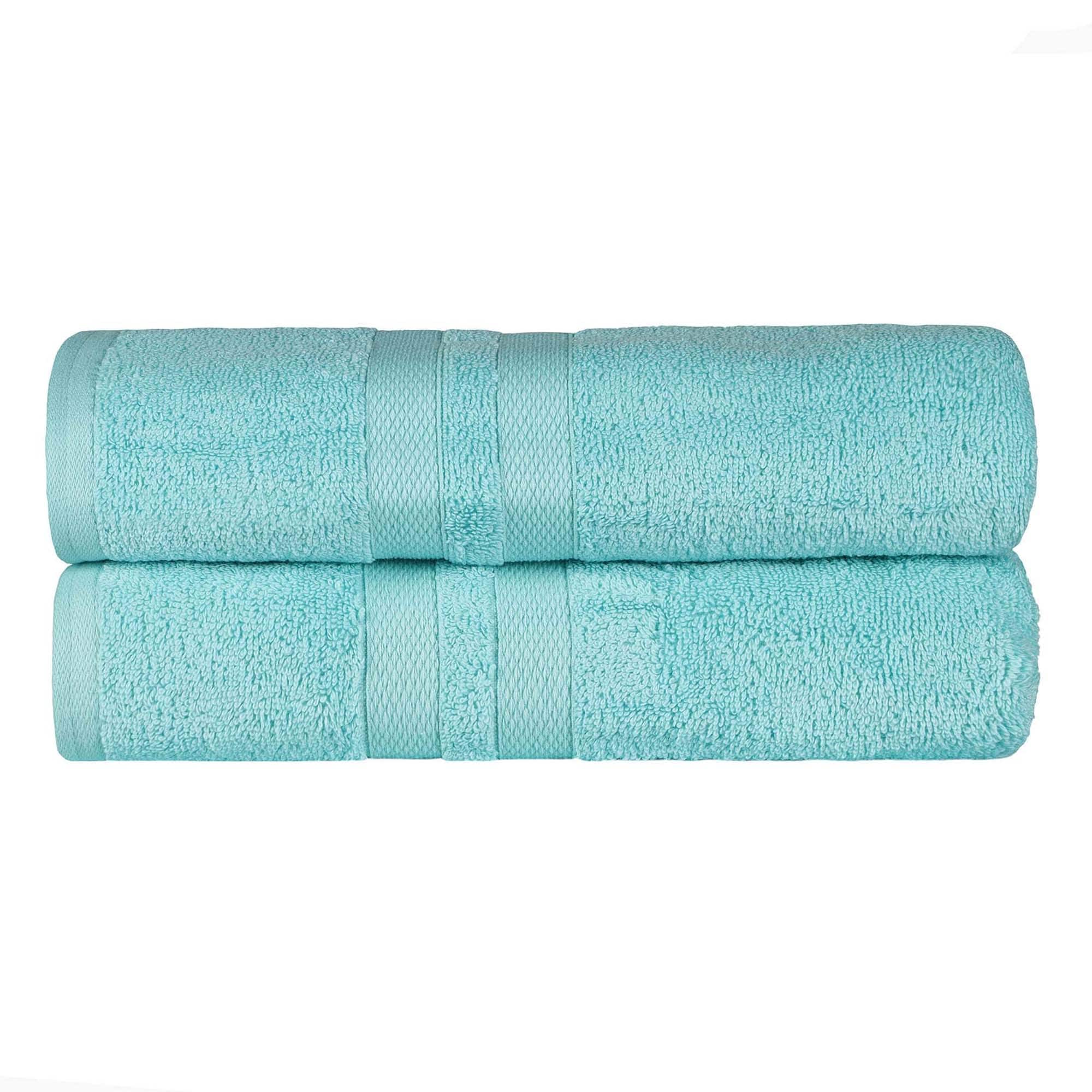 Superior Ultra-Soft Cotton Solid Medium Weight Bath Towel - Picture 20 of 35