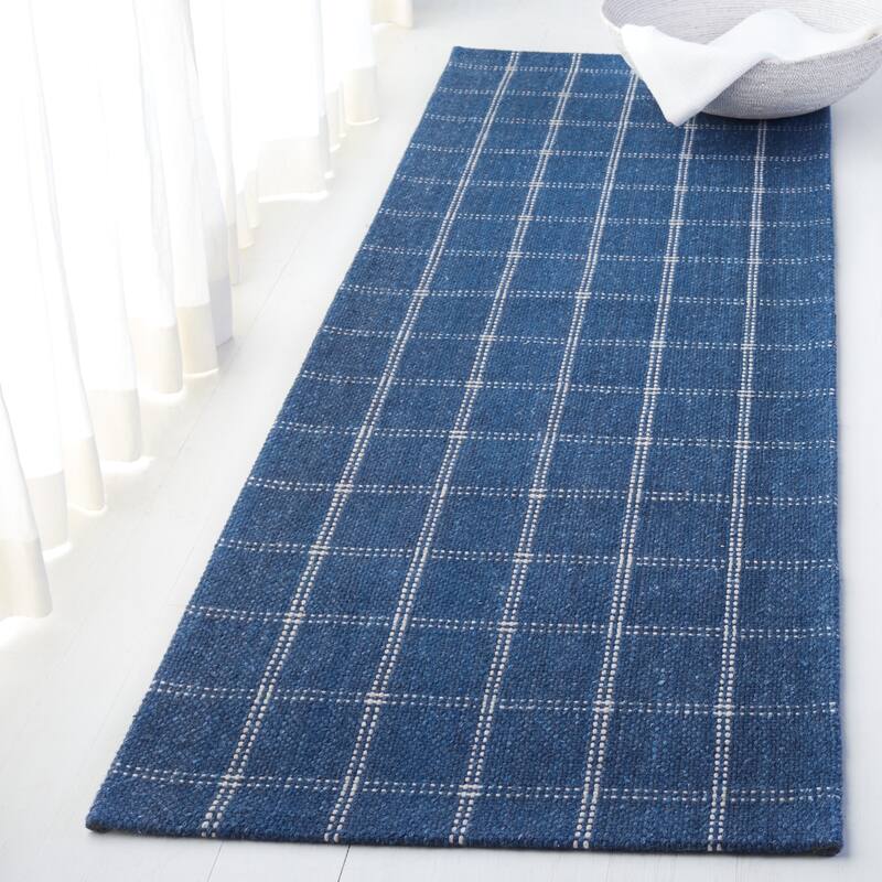 Check Wool Rug Large Lauren Ralph Lauren, Handmade Tamworth Check Wool Rug - Overstock ...