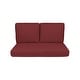 preview thumbnail 103 of 163, Haven Way Universal Outdoor Deep Seat Loveseat Cushion Set