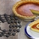 preview thumbnail 11 of 12, 46 Inch L Multi-Purpose Silicone Pie Weights Chain and Trivet