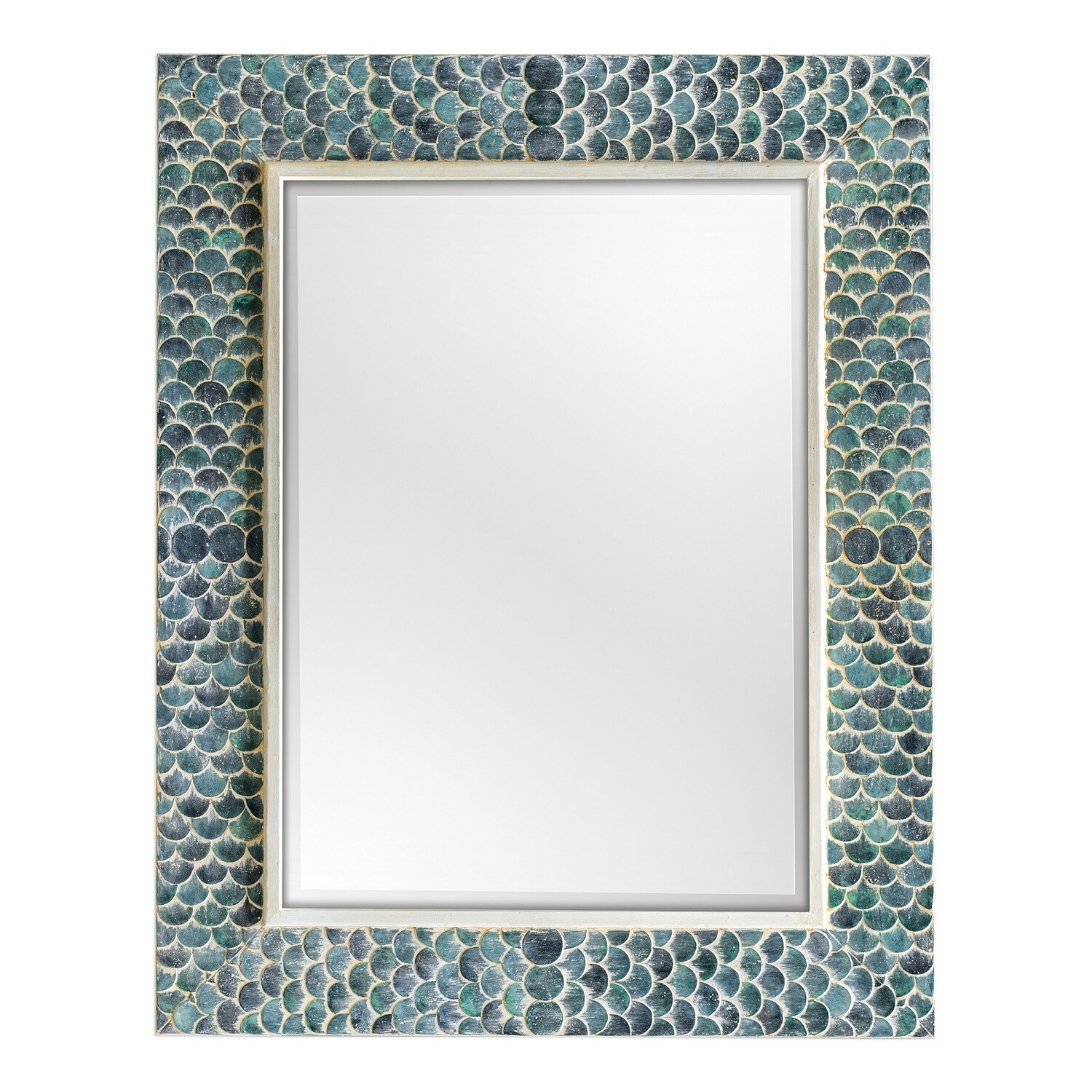 48” Blue Makaria Coastal Mirror